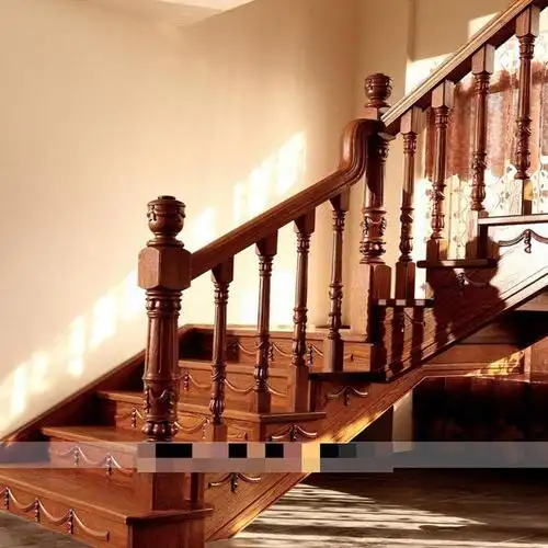 奇雅木业 楼梯扶手 家用栏杆欧式 简约现代护栏 ltfs-1616