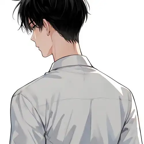 男生后背头像💪