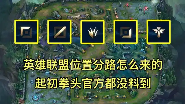 英雄联盟位置分路怎么来的?起初竟连拳头官方都没想到!