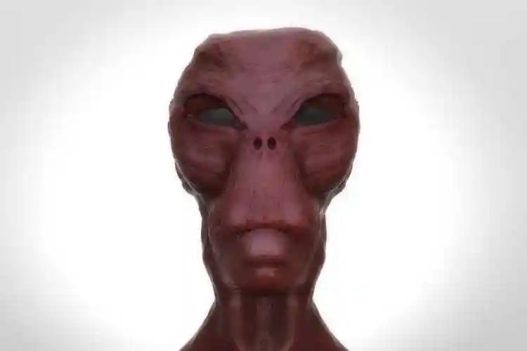 红色皮肤外星人