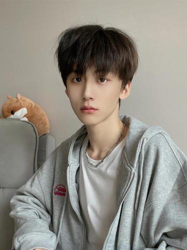 假发男碎齐刘海黑色学生头日系小奶狗短直发碎盖头蓬松自然全妥套