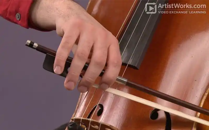 野生字幕大提琴的持弓与运弓artistworks