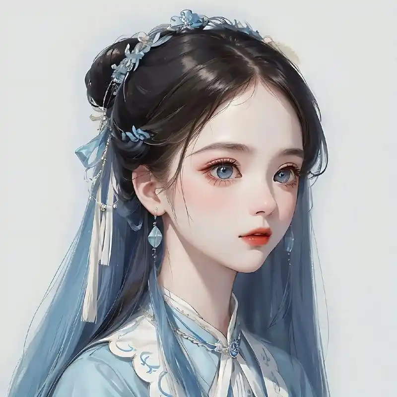 古风头像 #国风古韵 #温柔女头 - 抖音