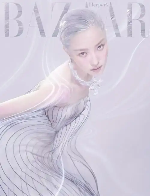 倪妮 时尚芭莎四月刊封面