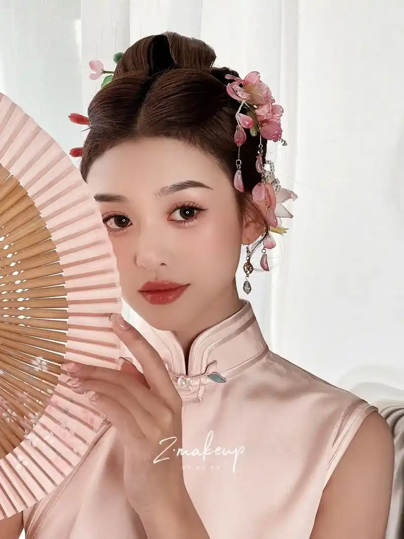 超级减龄的少女感旗袍造型9669♀15戳中我的心巴子99#真实客