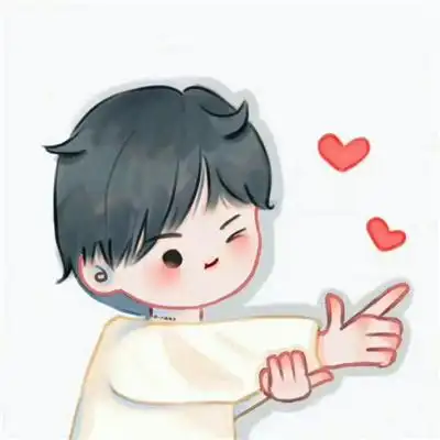 一左一右超小众的卡通动漫情头 甜蜜浪漫高质量微信情头最新_情侣头像