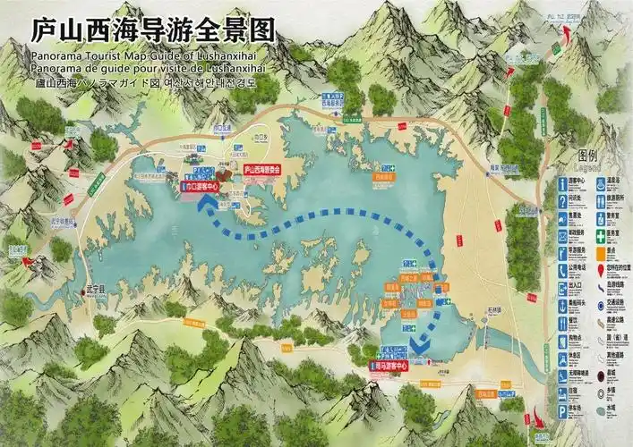 首航免门船票庐山西海将开通司马巾口南北对开航班