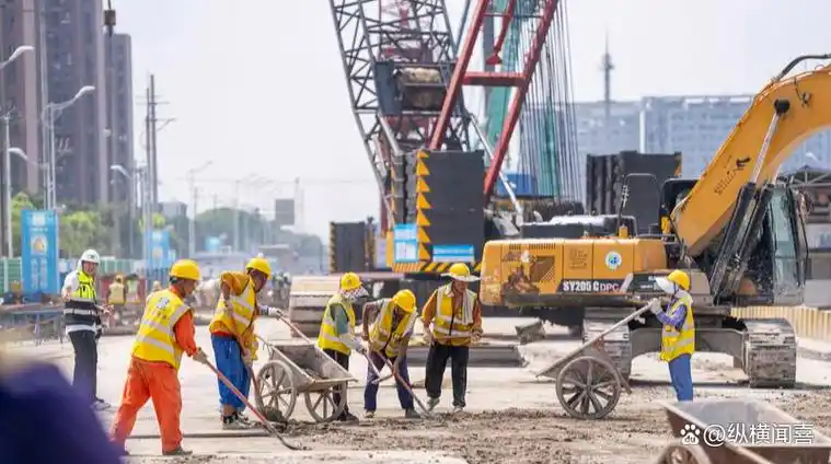 市域铁路嘉闵线嘉戬公路站已进入主体建设阶段