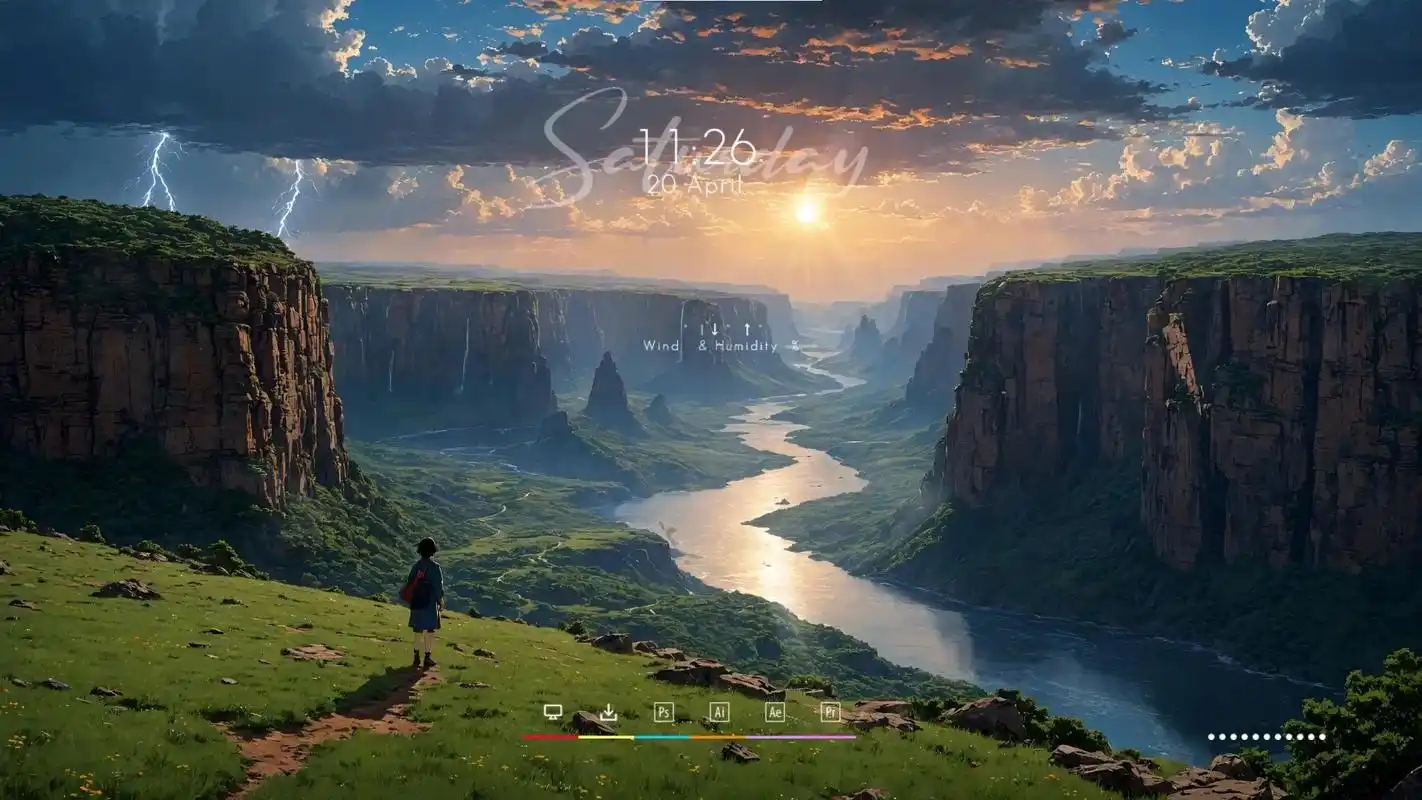 壁纸 风景 旅游 瀑布 山水 桌面 1920_1080