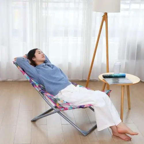 躺椅折叠午休办公室家用阳台休闲椅调节方便懒人折叠椅