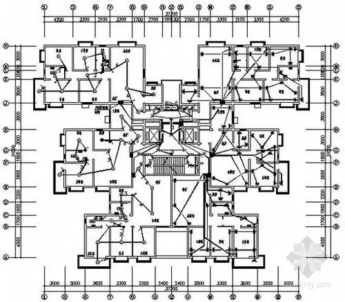 一类高层住宅建筑电气施工图纸-建筑电气施工图-筑龙电气工程论坛