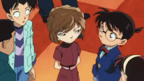 名侦探柯南柯南开心兴奋gif动图_动态图_表情包下载_soogif