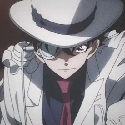 怪盗基德的头像,高清帅气的怪盗基德卡通头像图片_动漫头像_美头网