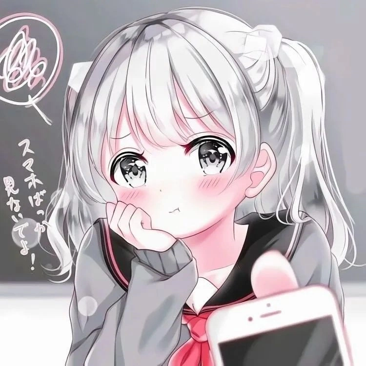 唯美动漫女生头像|人生可以受一点风浪