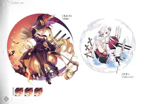 碧蓝航线二周年画集舰娘原画分享9