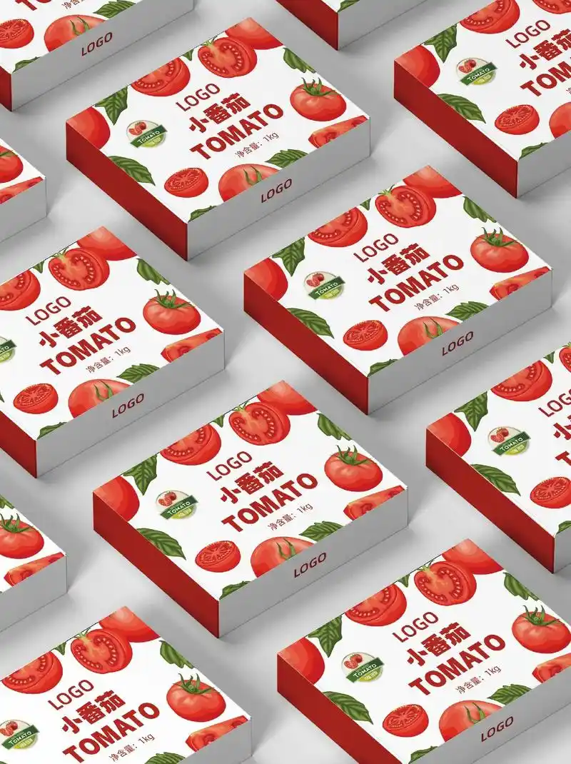 番茄包装设计.番茄包装设计#包装设计 #食品包装设计 #品牌 - 抖音