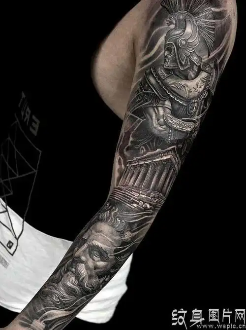 欧美花臂纹身欣赏,男士纹身的最佳选择之一(2)