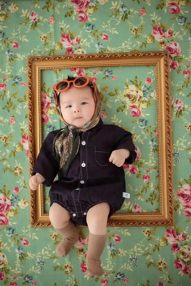 百天照.#小时候儿童摄影 可盐可甜的小哥哥,各种风格完美驾驭 - 抖音