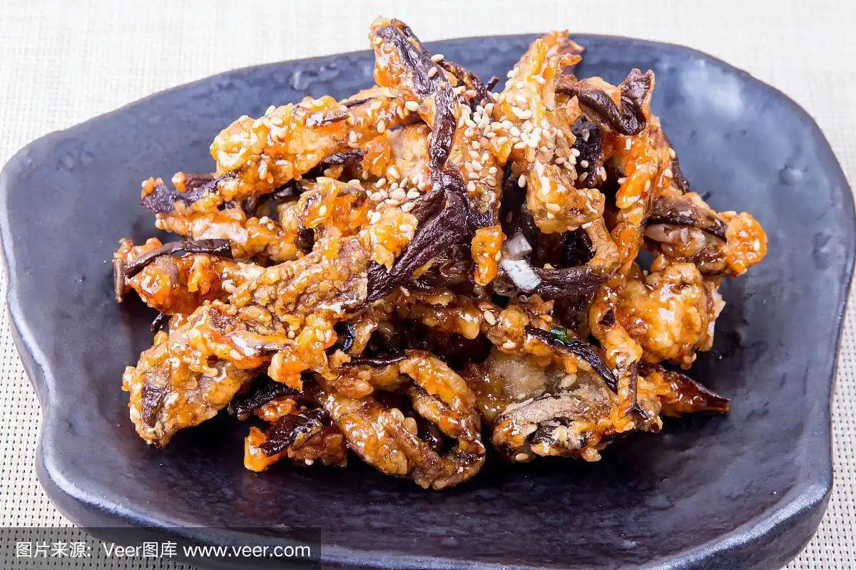 油炸茄子——韩国食品