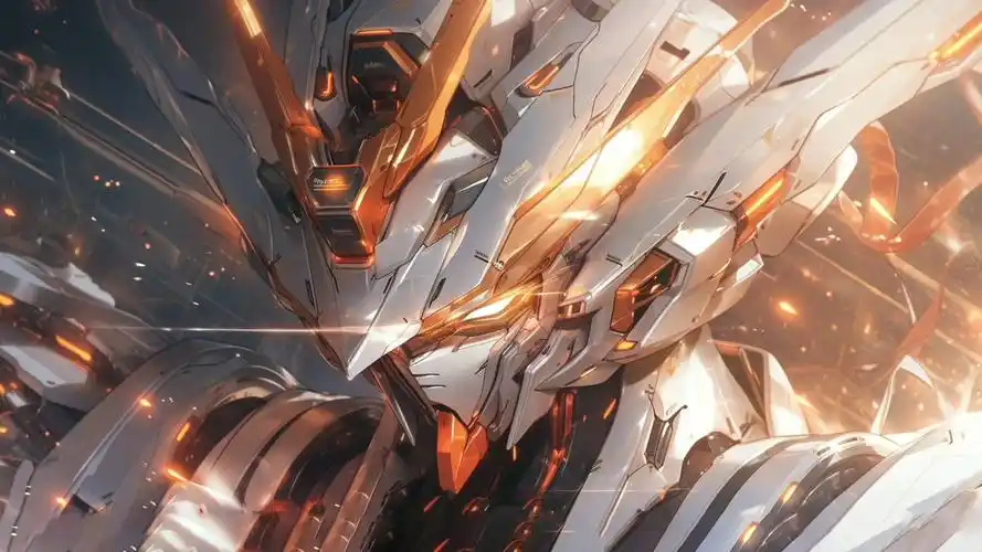 ai绘画 高达系列壁纸 男人的快乐,帅就完了!