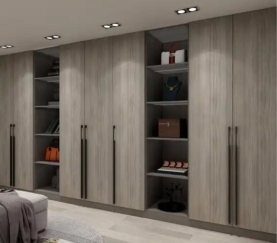 w6衣柜全铝现代简约卧室全屋定 制家具储物铝合金整体衣帽间-阿里巴巴