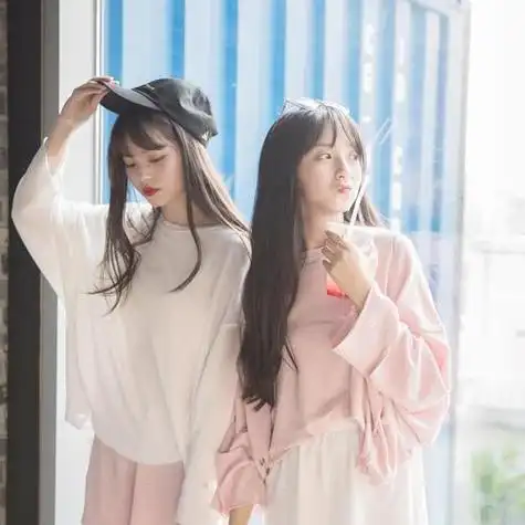 青鲤慕鱼女生头像双人闺蜜