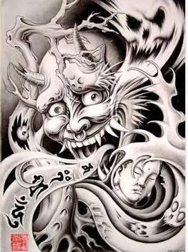 纹身中的恶鬼般若的来历