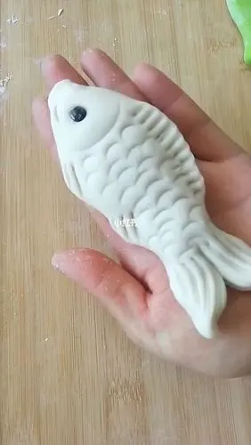 面食馒头面做的鱼型年年有鱼