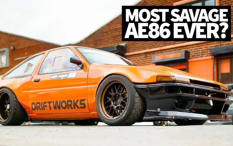 你见过700匹的ae86漂移赛车吗?