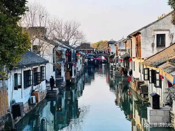 古镇周庄小桥流水人家粉墙黛瓦如画这里是每个人心中的江南