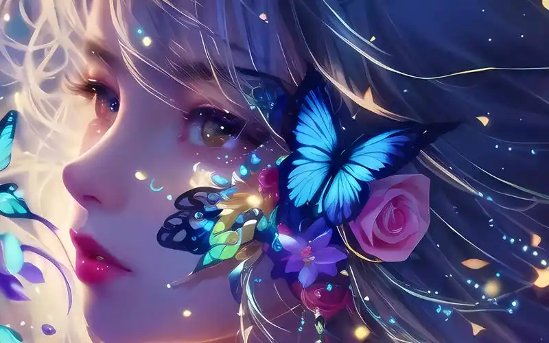 【ai绘画】眉目如画~每一张都是精选!