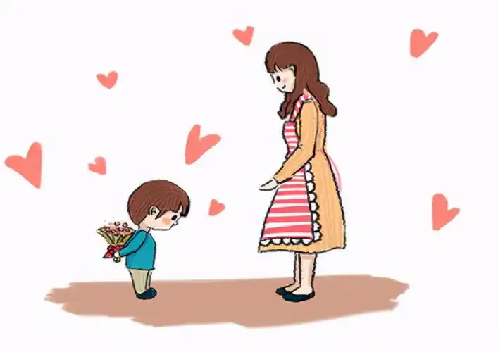 妈妈生病暖心儿子替妈妈给妹妹做饭皮夹克不比小棉袄差