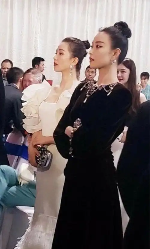 当刘诗诗倪妮同穿高定裙走红毯终于见识到女性体态美的最高境界