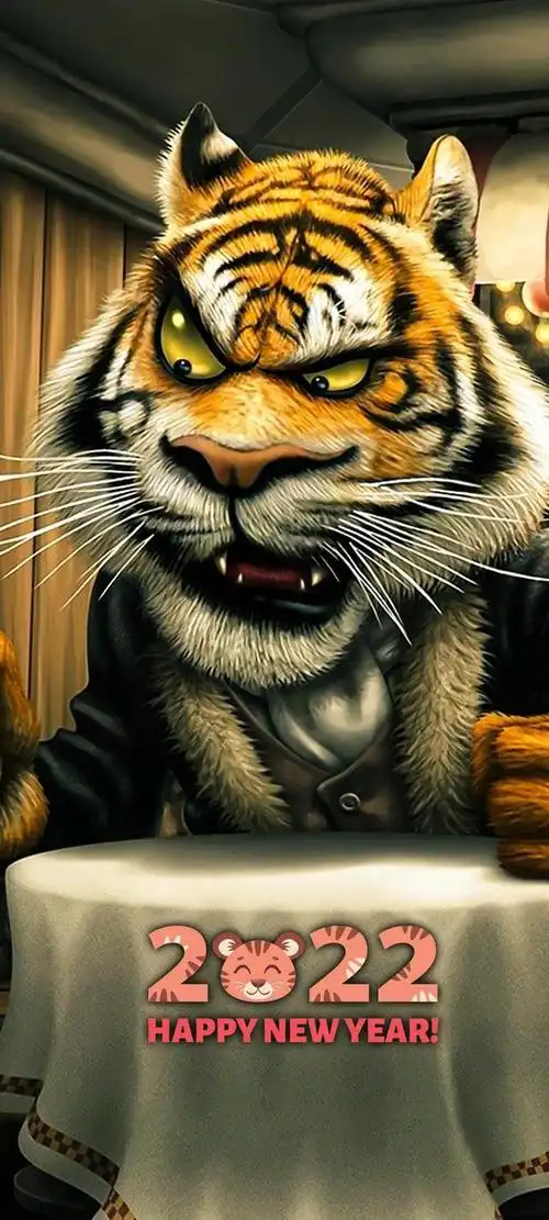 虎年限定潮流个性壁纸