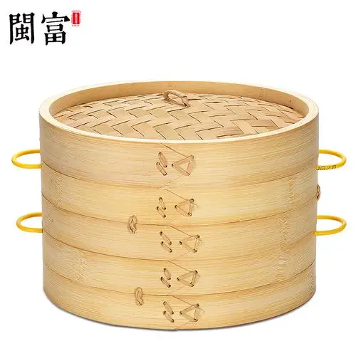 馒头大号加厚竹制竹编笼屉小笼包蒸笼