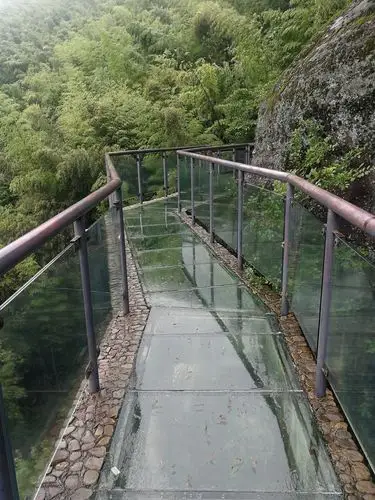 就裘岙玻璃栈道了.
