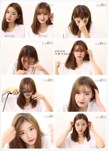 刘海多长才能剪空气刘海