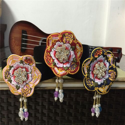 韩国发饰韩服发箍发带朝鲜族少数民族韩服表演出头饰配件儿童成人