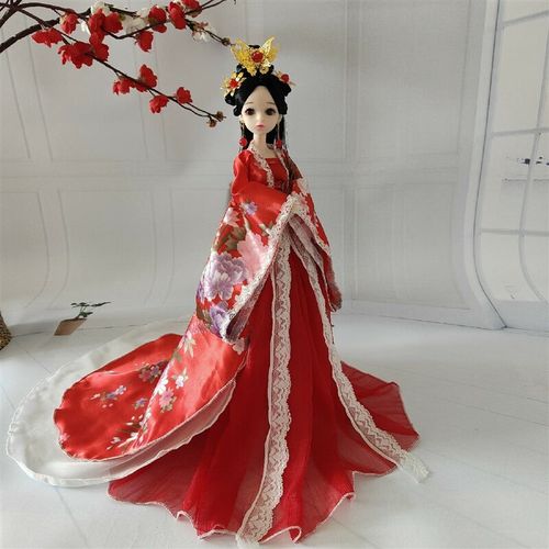 楷越古装汉服娃娃30厘米女孩生日礼物中国风娃娃玩具汉服公主 款式1