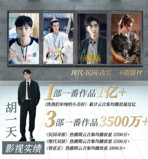 胡一天0611出道周年快乐##胡一天 请和这样的我恋爱吧##胡一天 惜花