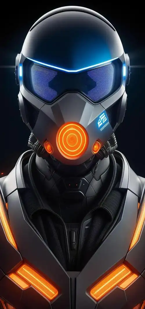 ai绘画壁纸未来人形酷炫机甲战士4k超清原图