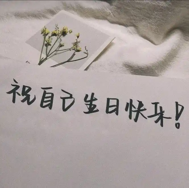 生日文案背景图朋友圈说说配图