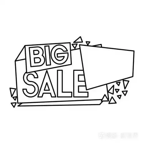 线大报价销售折扣价格插图插画-正版商用图片18a6yi-摄图新视界
