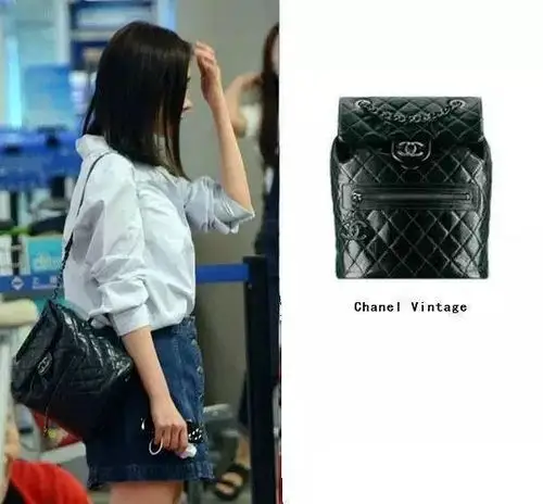 盘点杨幂出街最爱的香奈儿潮包