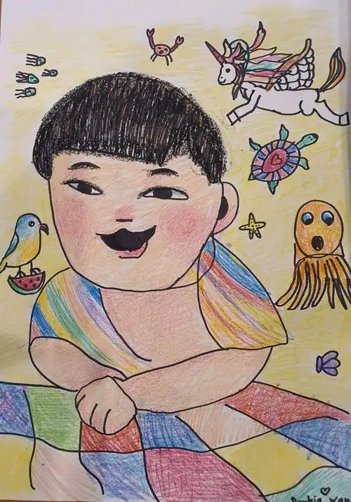 2020年澳洲纽省美术馆阿奇博儿童肖像画大赛 太子画廊美术学校参赛