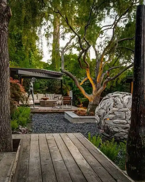 家里的庭院这样设计!超美!