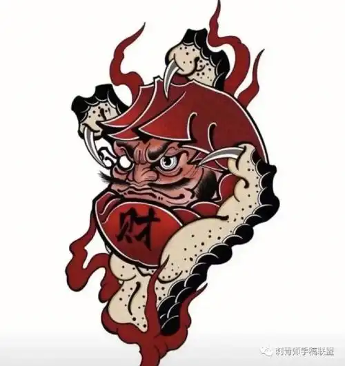 日式纹身手稿精致小图分享