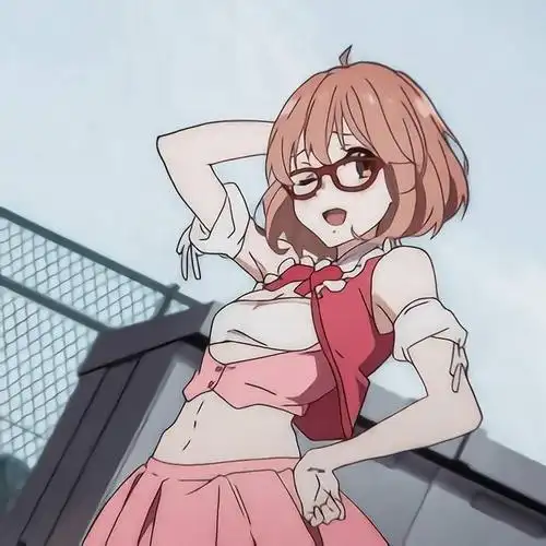 《境界的彼方》栗山未来,动漫头像自剪分享