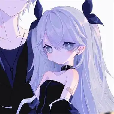 情侣头像配对呆萌卡通动漫情头可爱超甜一对