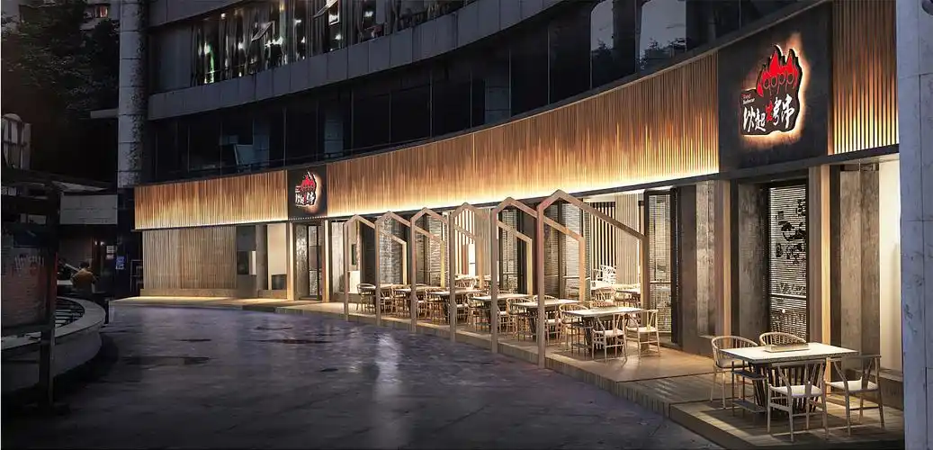 长寿路中环大厦伙起烤串店